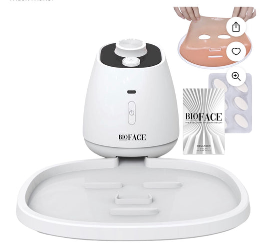 BioFace Facial Mask Machine with Collagen Tablets, DIY Mask Maker