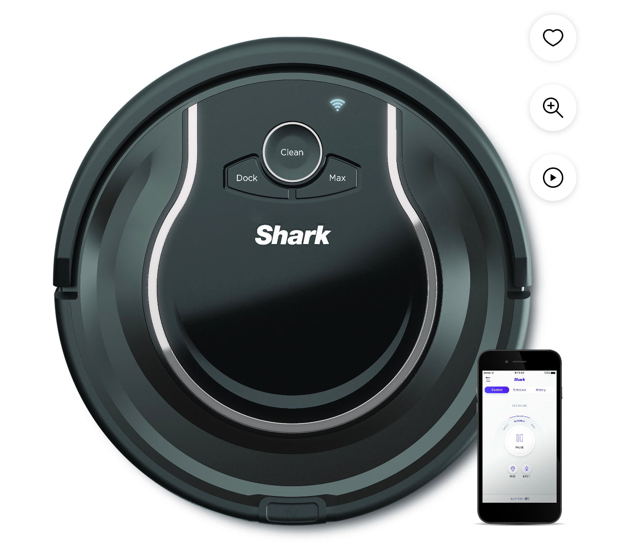 SharkNinja RV750 ION ROBOT 750 Vacuum with Wi-Fi Connectivity + Voice Control